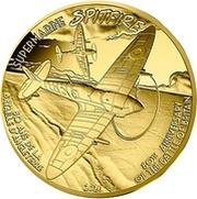 50 Euros Spitfire, France, 2020 reverse image