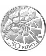 50 Euros Les Champs-Elysées, France, 2020 reverse image