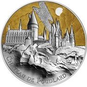 50 Euros Hogwarts Castle, France, 2021 reverse image