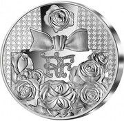 50 Euros Dior, silver obverse image