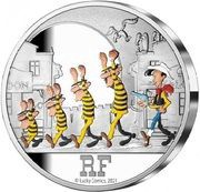 50 Euros Lucky Luke, The Daltons obverse image