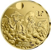 50 Euros Lucky Luke obverse image