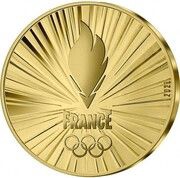 50 Euros Team France, France, 2021 reverse image