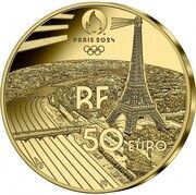 50 Euros JO 2024 Paris - Grand Palais obverse image