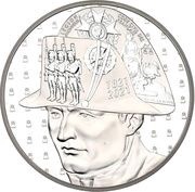 50 Euros Death of Napoléon Bonaparte, France, 2021 reverse image