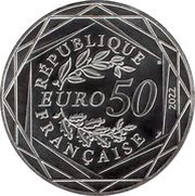 50 Euros Astérix, Succès obverse image