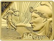 50 Euros 20th Anniversary of the Euro obverse image