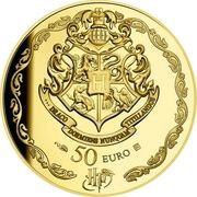 50 Euros Hedwig, France, 2022 reverse image