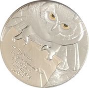 50 Euros Hogwarts acceptance letter, France, 2022 reverse image