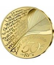 50 euros Molière obverse image