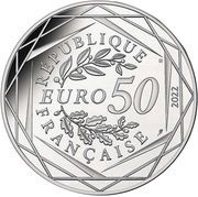 50 euros Astérix Esprit de famille obverse image