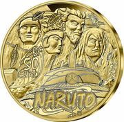 50 Euros Naruto obverse image