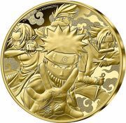 50 Euros Naruto, France, 2023 reverse image