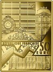 50 Euros Liberty Leading the People obverse image