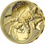 50 Euros breaking, France, 2023 reverse image