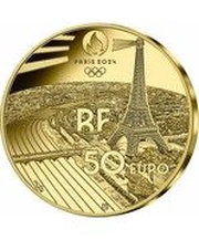 50 Euros Artistic gymnastics obverse image