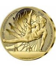 50 Euros Artistic gymnastics, France, 2023 reverse image