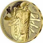 50 Euros golf, France, 2023 reverse image
