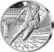 50 Euros Rugby World Cup France 2023, silver, France, 2023 reverse image