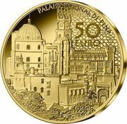 50 Euros Pena Palace, France, 2023 reverse image