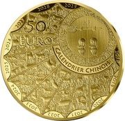 50 Euros Year of the Dragon obverse image
