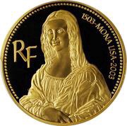 100 Euros Mona Lisa obverse image