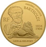 100 Euros Frédéric Auguste Bartholdi obverse image