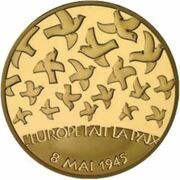 100 Euros World War II, France, 2005 reverse image