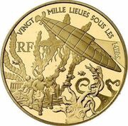 100 Euros 20 000 Lieues sous les mers obverse image