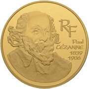 100 Euros Paul Cézanne obverse image