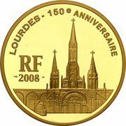 100 Euros Lourdes obverse image