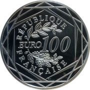 100 Euros Hercules obverse image