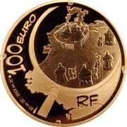 100 Euros Asterix obverse image