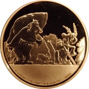 100 Euros Asterix, France, 2013 reverse image
