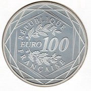 100 Euros - Rooster 3rd type obverse image