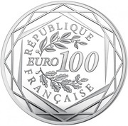 100 Euros Berlin Wall obverse image