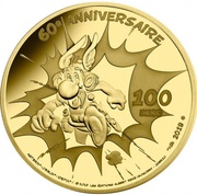 100 Euros Asterix, France, 2019 reverse image