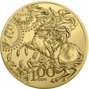 100 Euros Franc Germinal, France, 2019 reverse image
