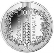 100 Euros Oak tree obverse image