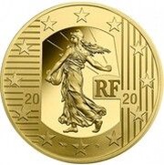 100 Euros Le Nouveau Franc obverse image