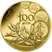 100 Euros Le Nouveau Franc, France, 2020 reverse image