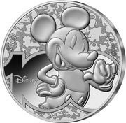 100 Euros Mickey Mouse, France, 2023 reverse image
