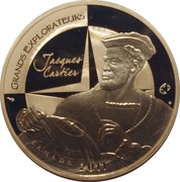 200 Euros Jacques Cartier, France, 2011 reverse image