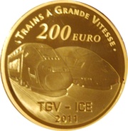 200 Euros Metz Railway Station, France, 2011 reverse image