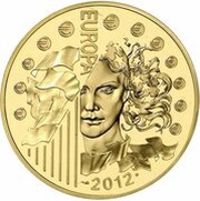 200 Euros Eurocorps, France, 2012 reverse image
