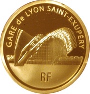 200 Euros Lyon Saint-Exupéry Railway Station obverse image