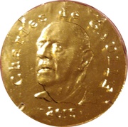 200 Euros Charles de Gaulle, France, 2015 reverse image