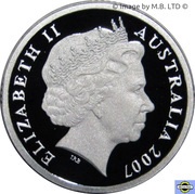 2 Dollars - Elizabeth II 4th portrait - Silver Proof obverse image