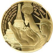200 Euros Statue de la Liberté Grenelle obverse image