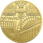 200 Euros National Assembly and Place of Concorde obverse image